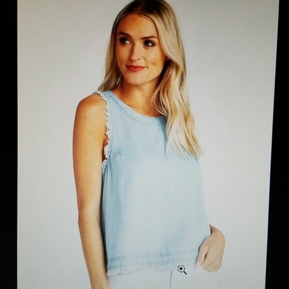 Thread and Supply Chambray Tank - Picture 8 of 11